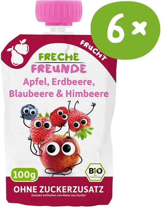 Immagine prodotto Freche Freunde FF Apfe Erdbe Blaub Himb BIO STB (600 g)