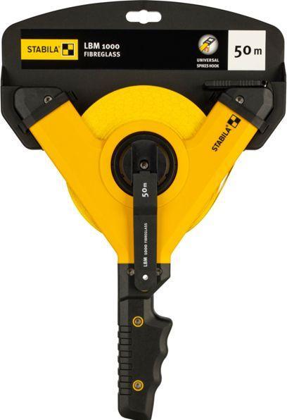 Produktbild Stabila Rahmenbandmass LBM 1000 FIBREGLASS, Glasfaserband, metrische Skala (50 m)