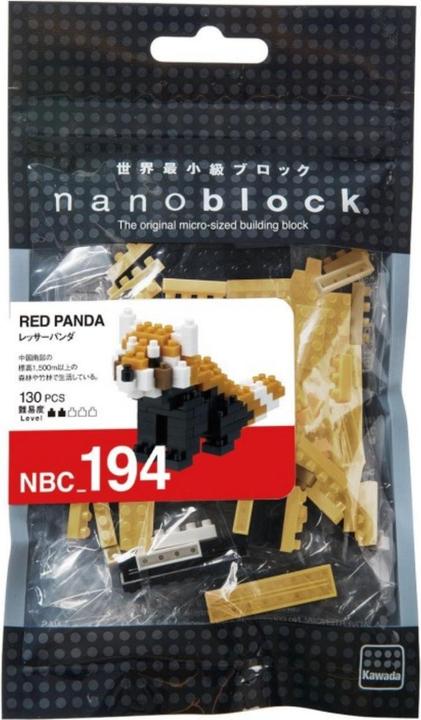 Actual product image Nanoblock Red Panda