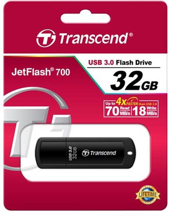 Immagine prodotto Transcend JetFlash 700 (32 GB, USB-A)