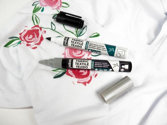 Image du produit Pebeo 7A Marqueur Tissu Clair Pointe pinceau 1mm (1x)