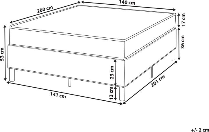 Actual product image Beliani Countess (140 x 200 cm)