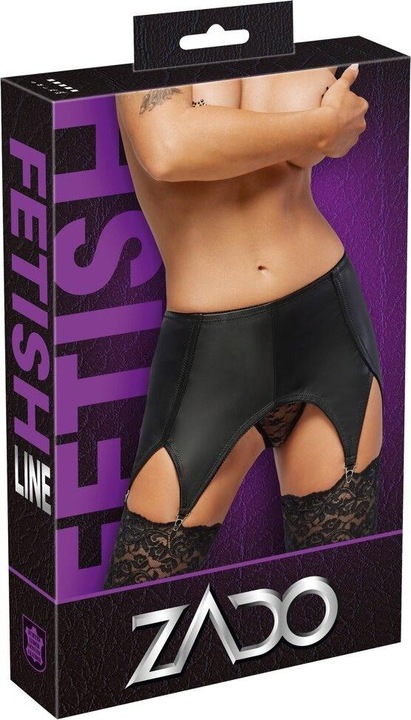 Actual product image Zado Leather suspender belt (L)