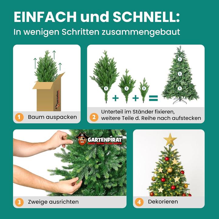Produktbild Gartenpirat Weihnachtsbaum (180 cm)