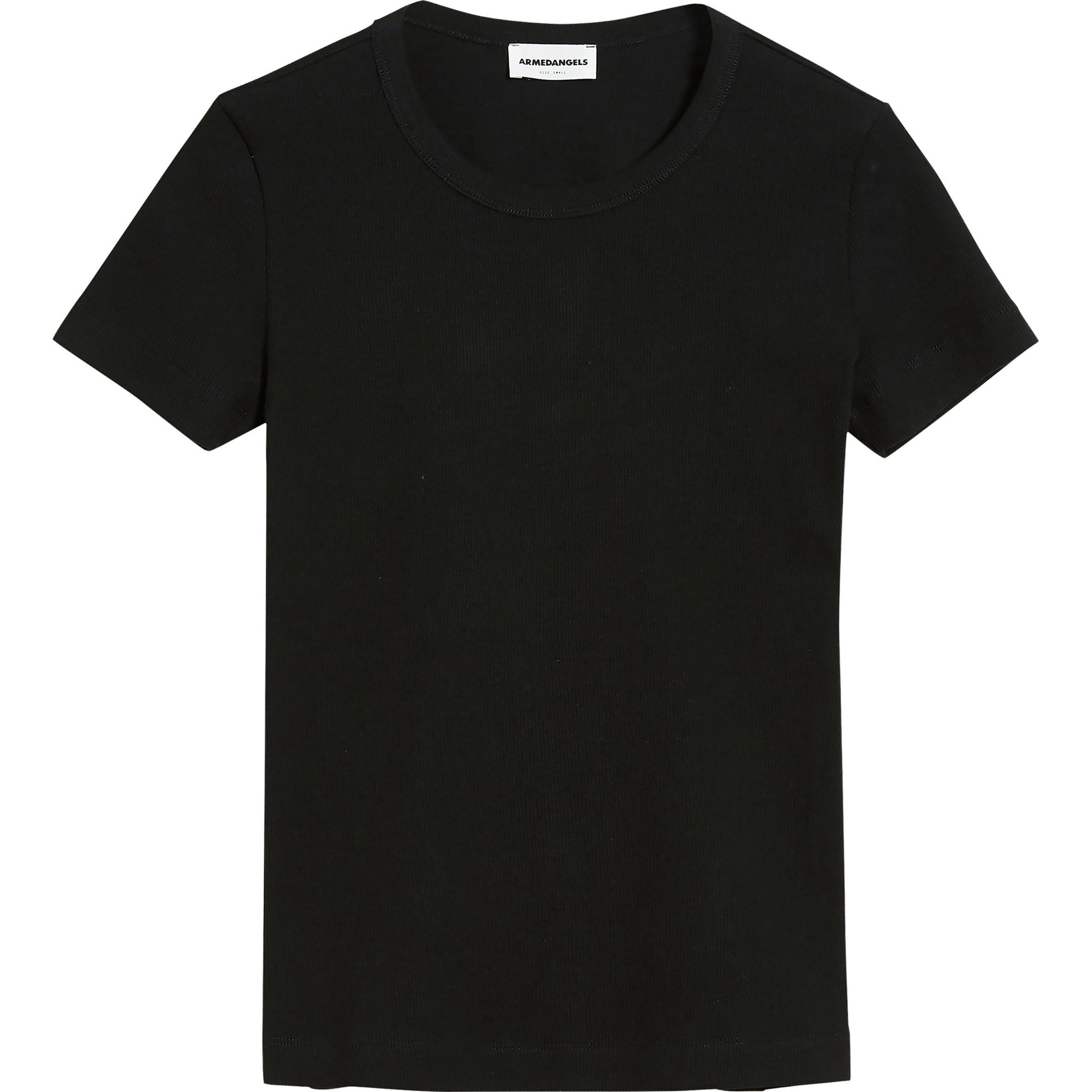 Armedangels, Damen, Shirt, Women's Kardaa, Schwarz, (L)