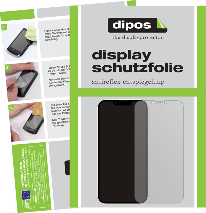 Dipos Screen Protector Anti-Glare (1 Piece, Apple iPhone 13 mini)