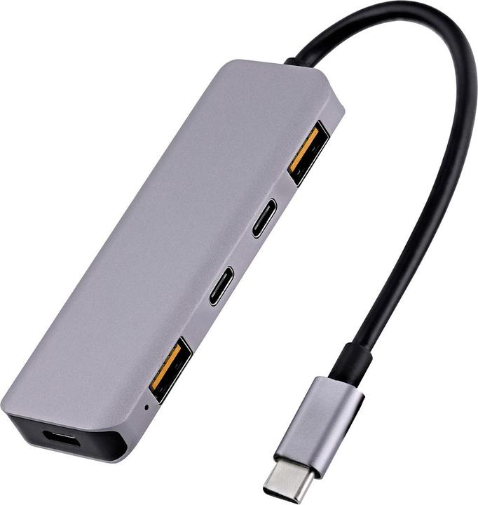 T'nB TNB Ultra-fast 5-in-1 Gen 3.2 USB Hub (USB-C, 5 Ports)