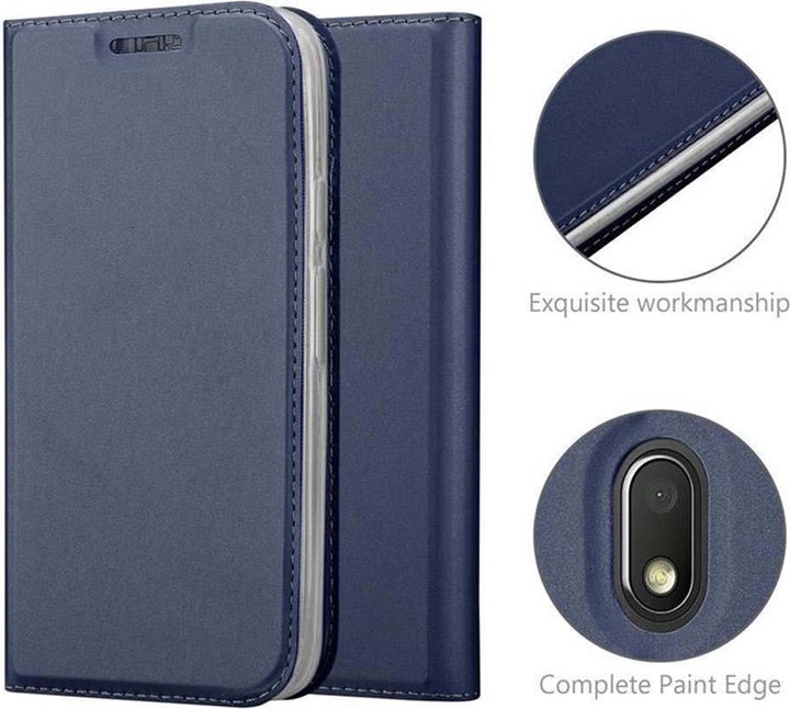 Actual product image Cadorabo Book Classy Style Cover (Motorola Moto G4 Play)