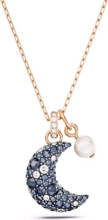 Swarovski Collana Luna Luna Oro rosa multicolore (Metallo Swarovski, 40 - 47 cm)