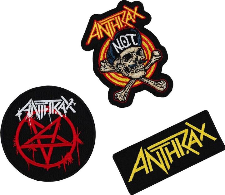 Anthrax 3 set patch (3 pcs.)