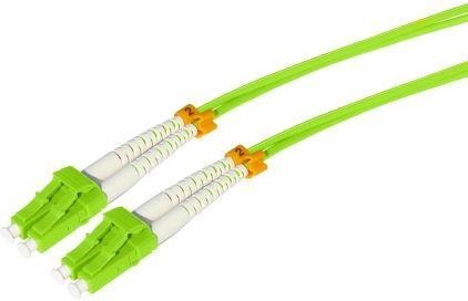 Produktbild Tecline LWL Patchkabel HD 50/125µm Multimode OM5-Faser LC Duplex Stecker/Stecker - Kabel (CAT8.2, 20 m)