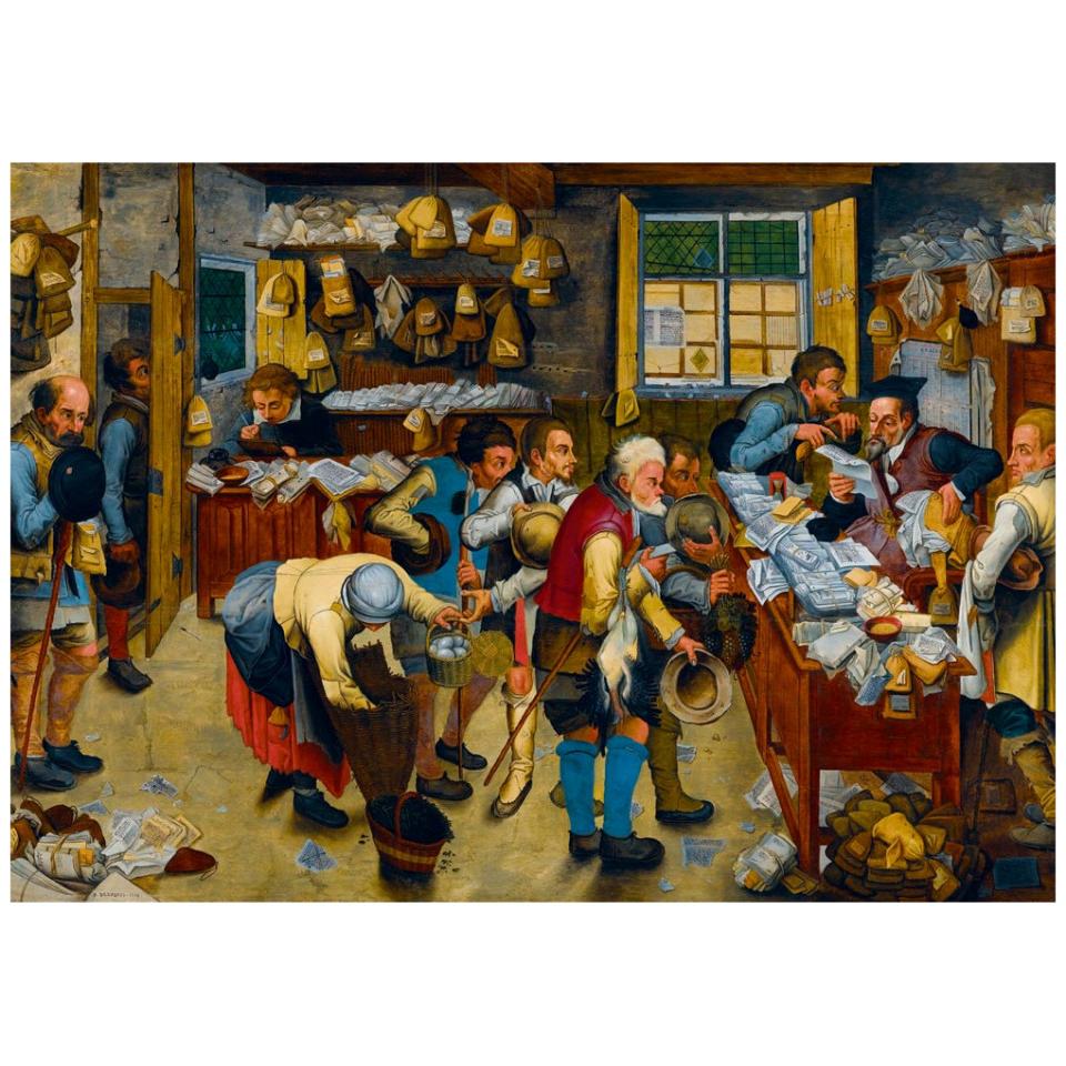 Thumbnail - Bluebird 60085 Puzzle 1000 pcs. Museum Series Pieter Brueghel the Younger - The Tax-collector's Offi (1000 Teile)