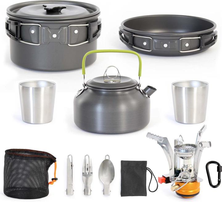 Image du produit Toboli Set de vaisselle de camping 12