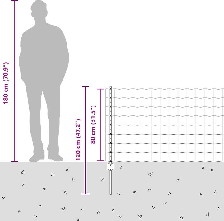 Produktbild vidaXL Aussenbarriere