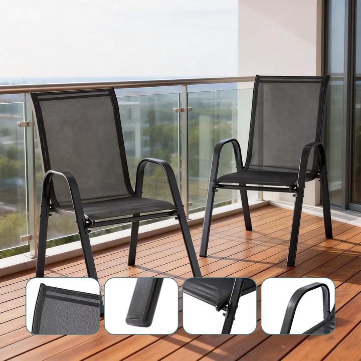 Immagine prodotto Relaxdays Set sedie da giardino