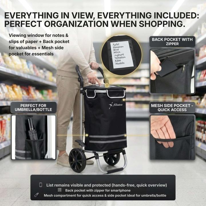 Produktbild Albatros International Einkaufstrolley Gross