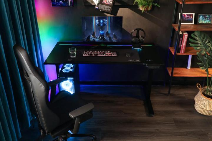 Produktbild The G-Lab K-Desk Platinium RGB/Noir