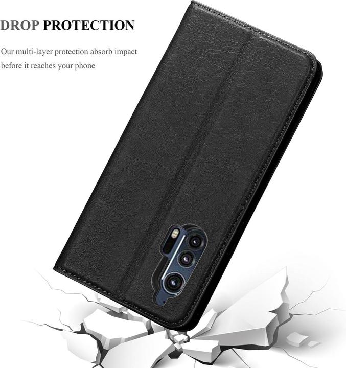 Productafbeelding Cadorabo Boek Onzichtbare Magneethoes (Motorola Edge+)