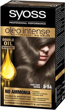 Image du produit Syoss Oleo Intense 5-54 Colorant capillaire brun cendré clair (Frêne clair Marron)