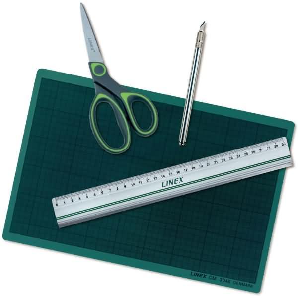 Actual product image Linex Cutting set 4 pieces (45 x 30 cm)