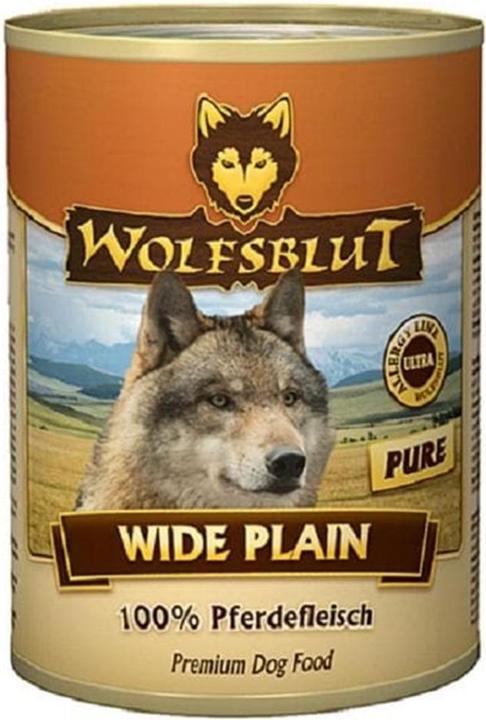 Wolfsblut Cibo umido per cani Wide Plain Pure Adult, 395 g (Adulto, 1 pz., 395 g)