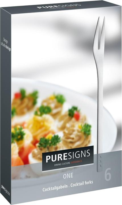 Produktbild Puresigns Cocktailgabeln (6 Stk., Besteck Set)