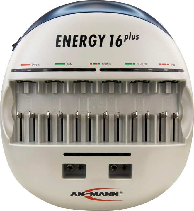 Image du produit Ansmann Station de charge et d'entretien Energy 16 plus pour 1 à 12 piles Micro AAA, Mignon AA