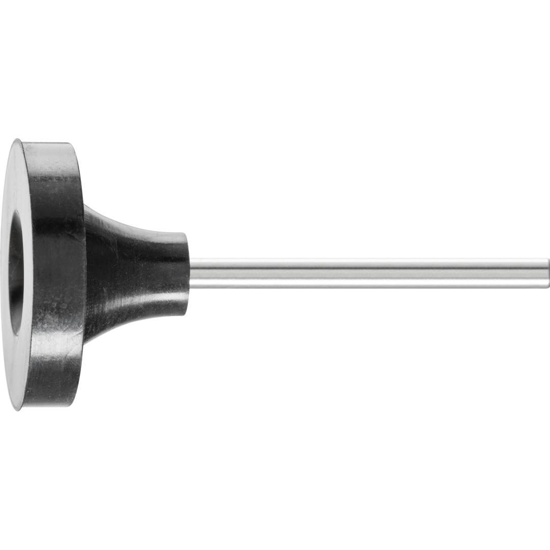Pferd, Zubehör Maschine, Halter für Schleifscheibe selbstklebend PSA-H Ø 30mm Schaft-Ø 3 mm