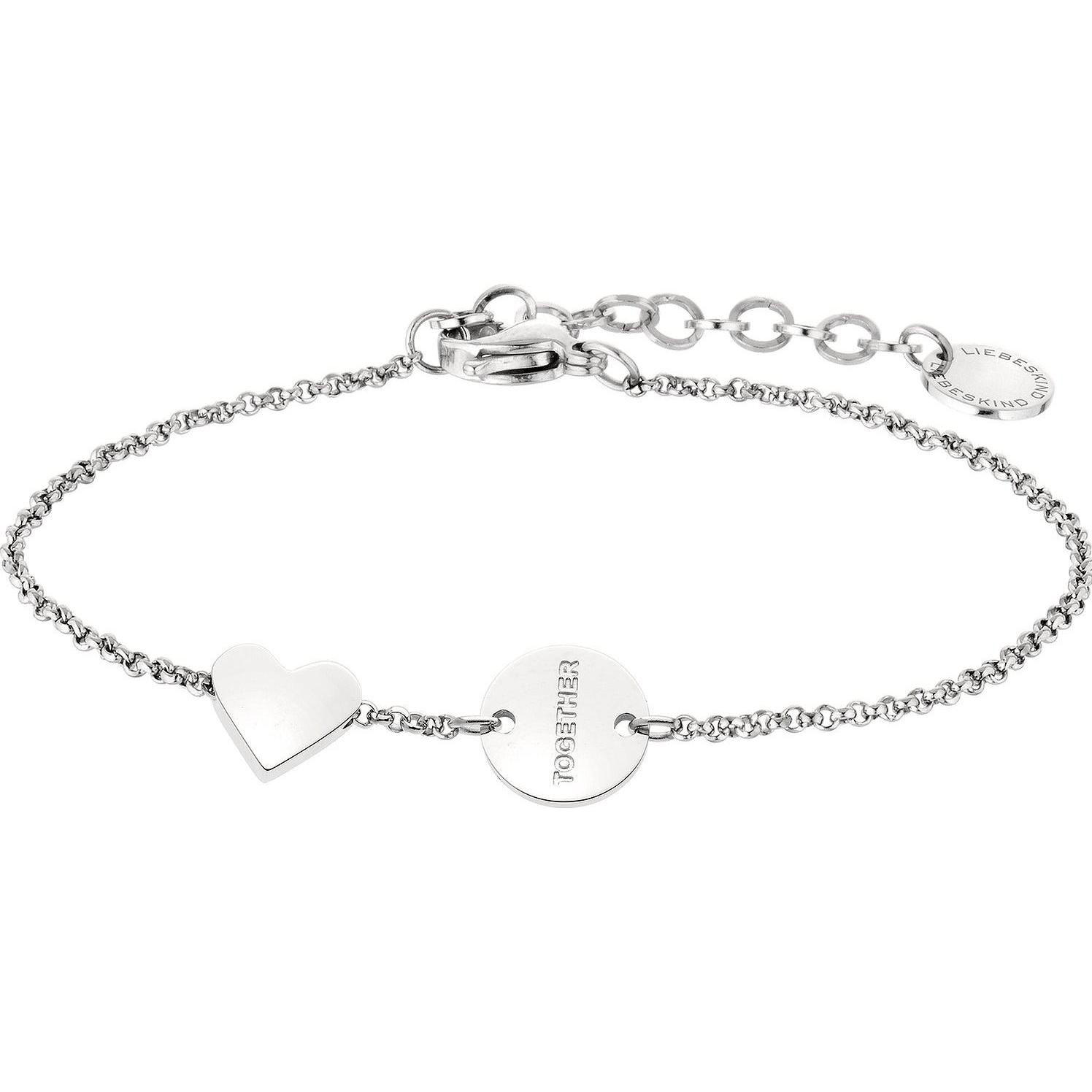 Liebeskind Berlin, Armschmuck, Armband, (20 cm, Edelstahl)