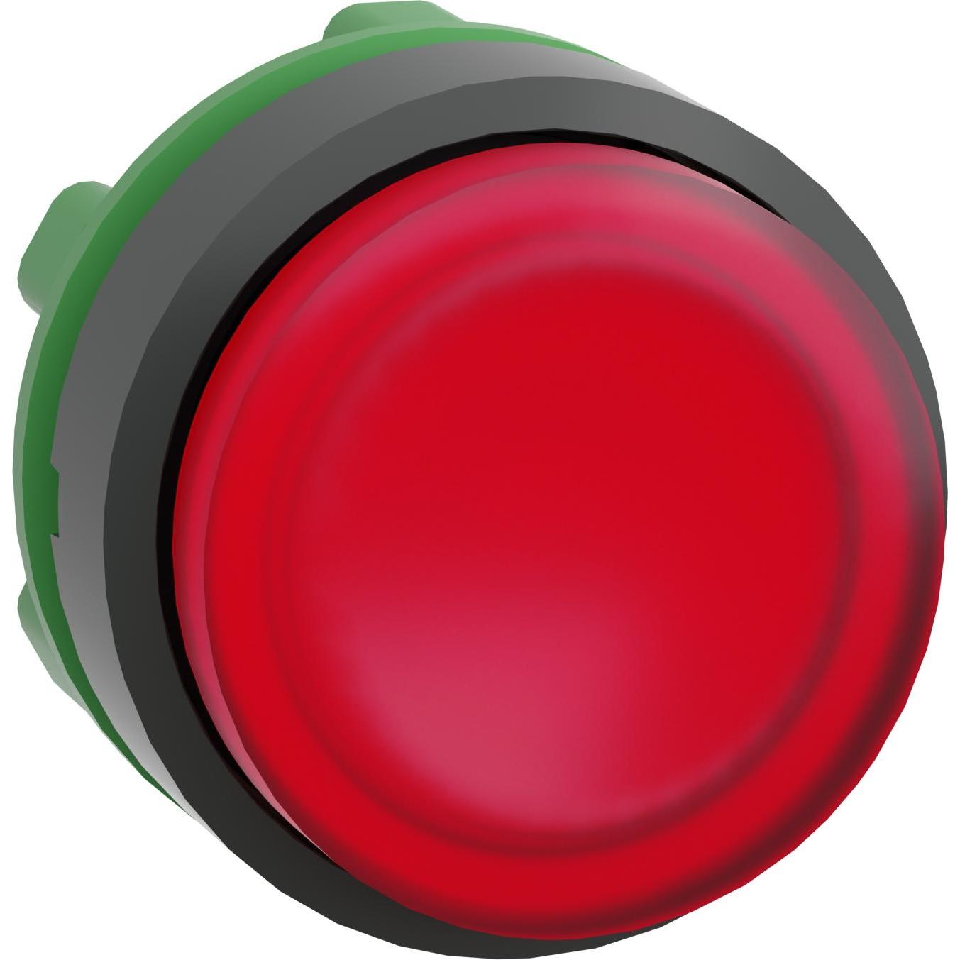Thumbnail - Schneider Electric Frontelement Leuchtdrucktaster, Ř 22, ZB5AW143, Taster + Schalter, Rot