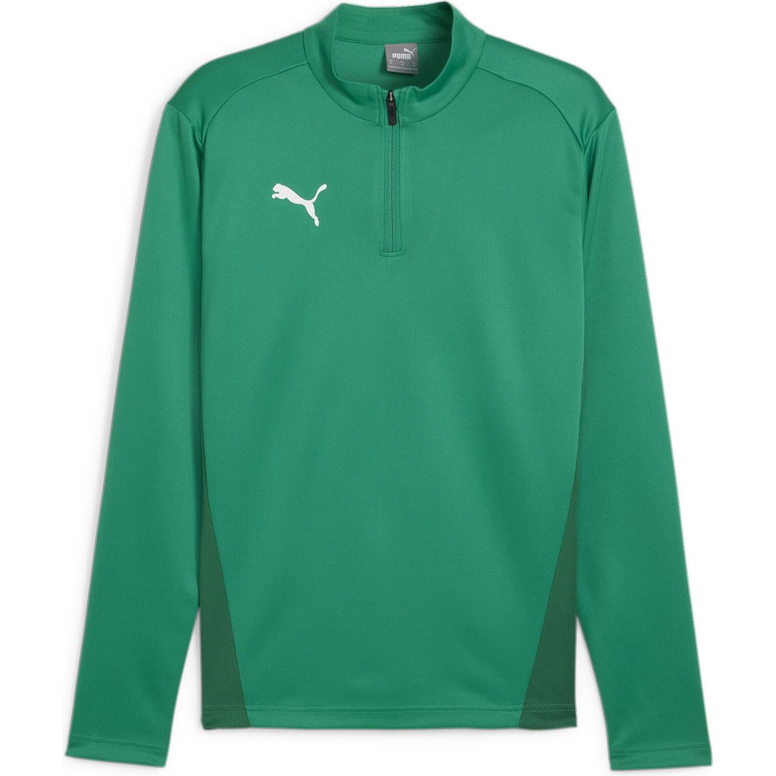 Puma, Herren, Sportshirt, teamGOAL Training 1/4 Zip Top (S), Grün, S