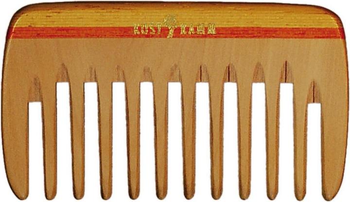 Image du produit Kost Kamm Peigne de poche en bois COLORÉ LARGE 9cm