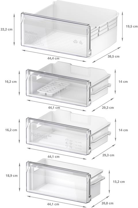 Produktbild Bosch Hausgeräte Einbau-Kühl-Gefrier-Kombination (290 l)