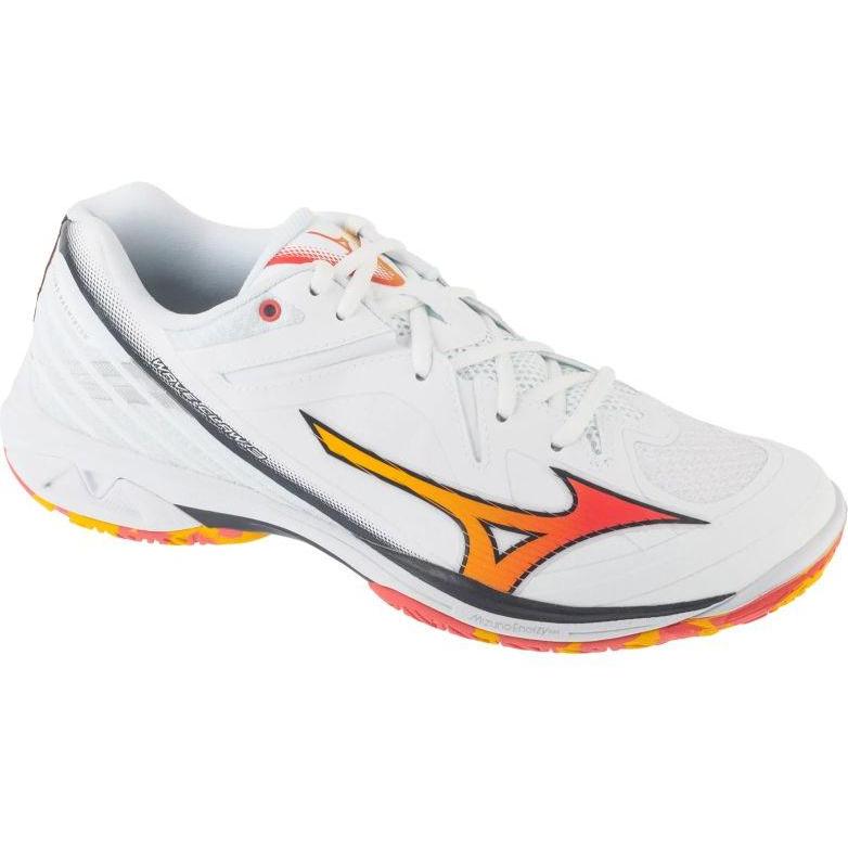Mizuno, Unisex, Scarpe da tennis, Wave Claw 3 (45), Bianco