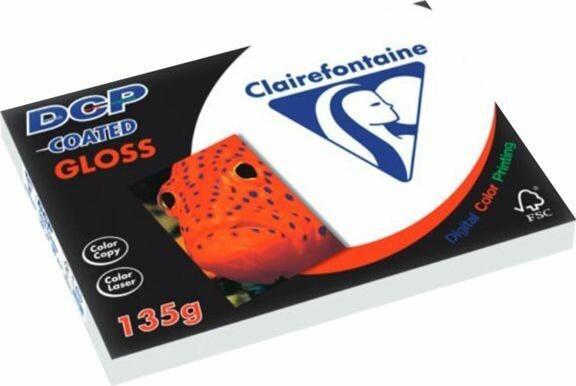 Image du produit Clairefontaine Papier pour imprimante laser DCP Coated Gloss, A4, 200 g/qm (200 g/m², A4)