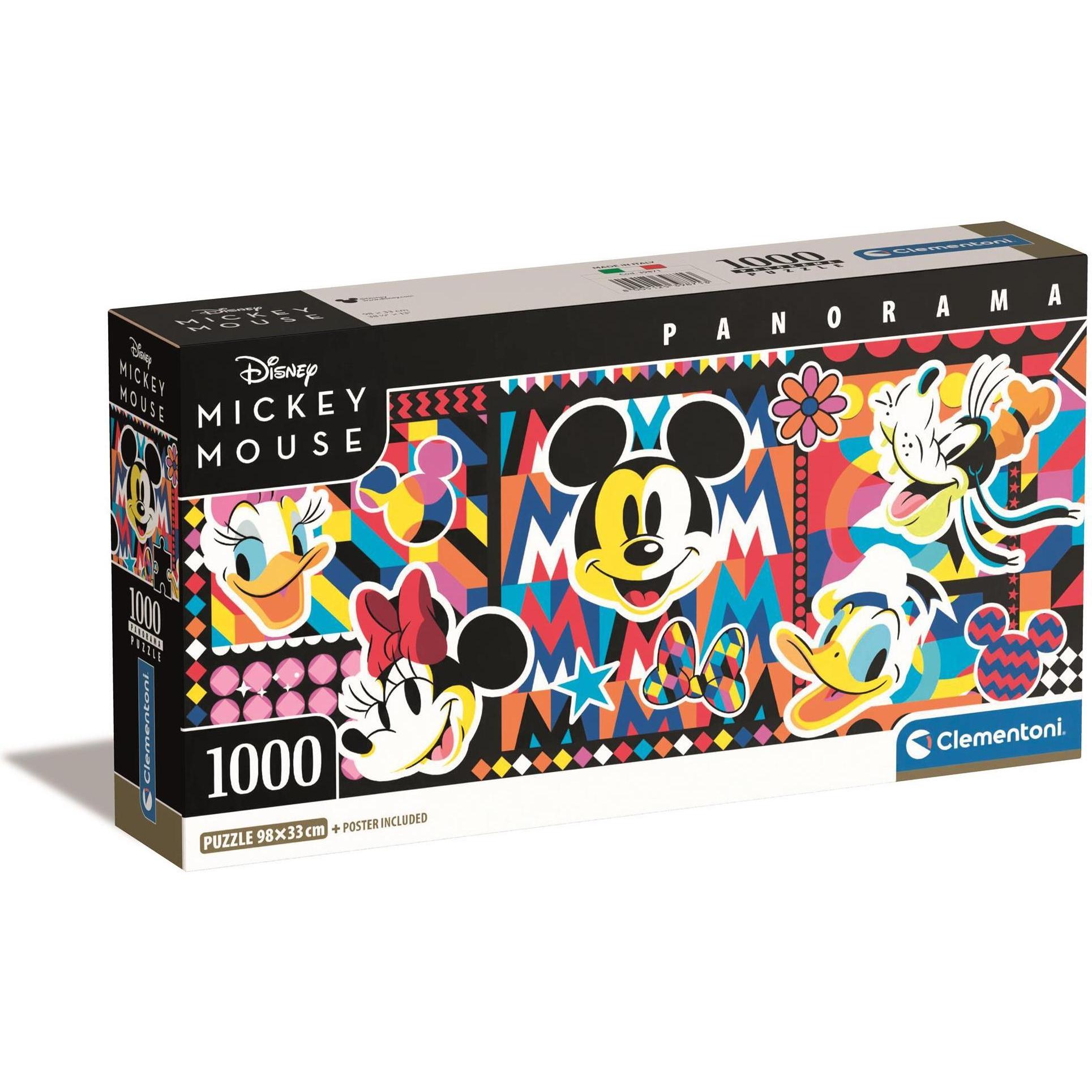 Clementoni Multicolore Puzzle Disney 1000 Panorama (1000 Pezzi)