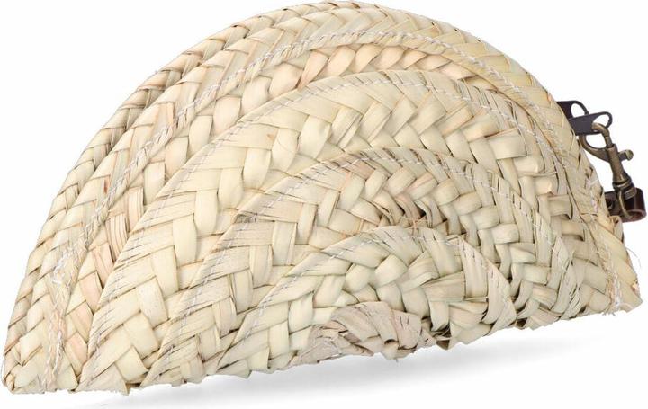 Actual product image EDM Amelia palm leaf wallet with handle