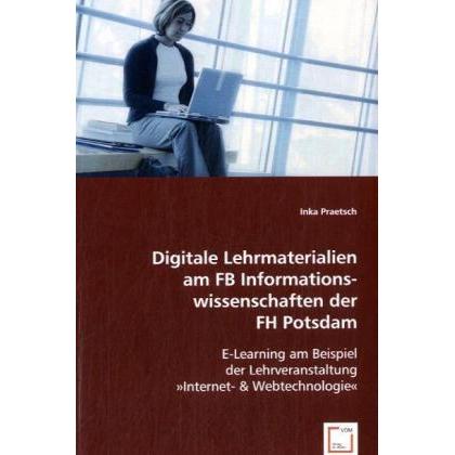 Digitale Lehrmaterialien am FB Informationswissenschaften der FH Potsdam, Fachbücher
