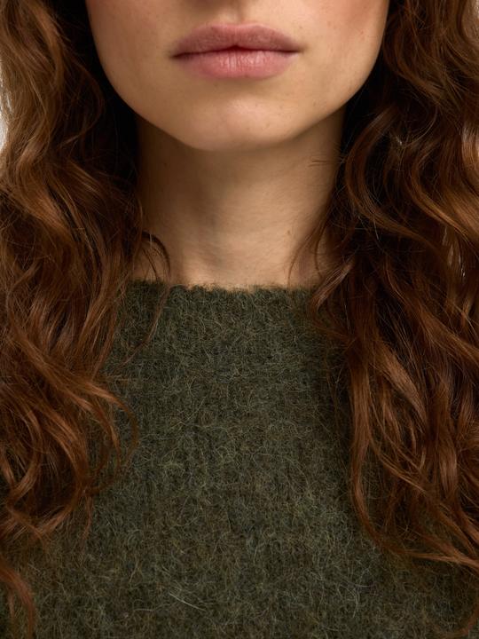 Actual product image Selected Slfgabriella Ls Knit New O-Neck Noos (XS)