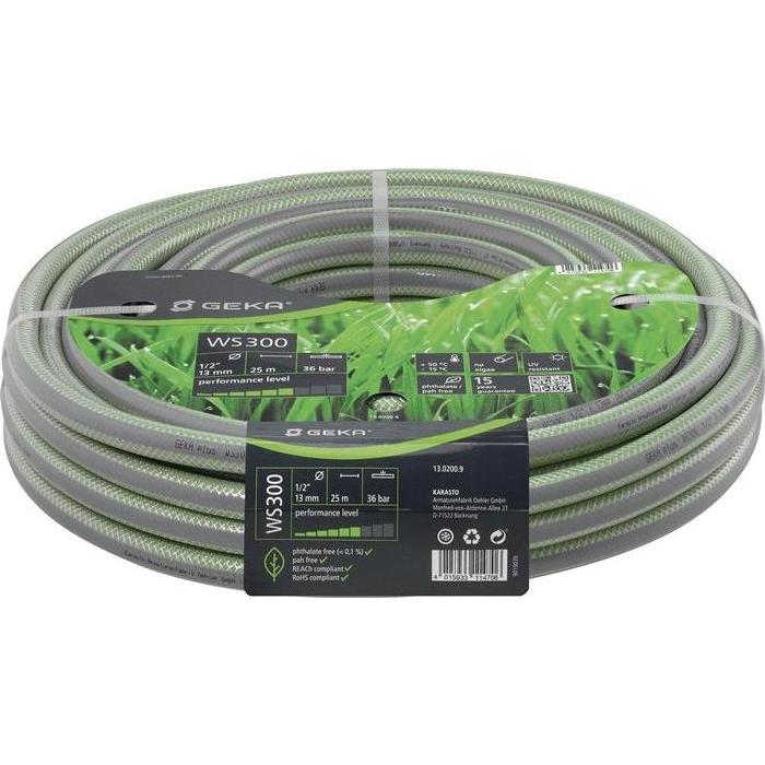 Karasto, Gartenschlauch, Wasserschlauch WS300 Länge 25 m Innen-Ø 19 mm Aussen-Ø 23,6 mm (25 m, 19 mm)