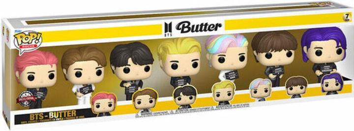 Actual product image Funko Pop! Rocks BTS 7 Pack Butter