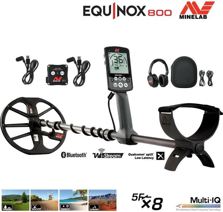 Actual product image Minelab Equinox 800
