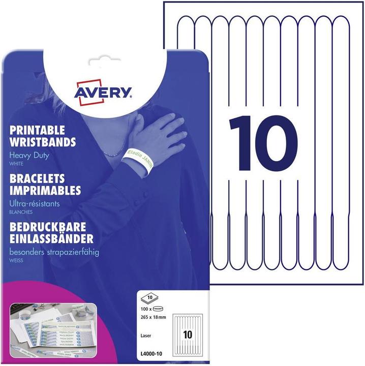 Produktbild Avery Einlassbänder (100 Stk.)