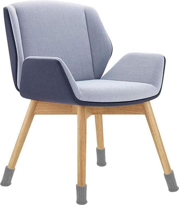 Immagine prodotto JTI 4x calzini per mobili - grigio (Calzini per sedie, 4 Pezzo/i)
