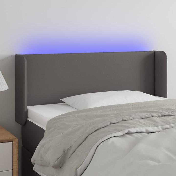 Image du produit vidaXL LED Kopfteil (83 x 16 x 88 cm)