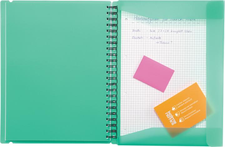 Immagine prodotto Kolma Quaderno Easy A4 a scacchi verde (A4, Quadretti, Copertina rigida)