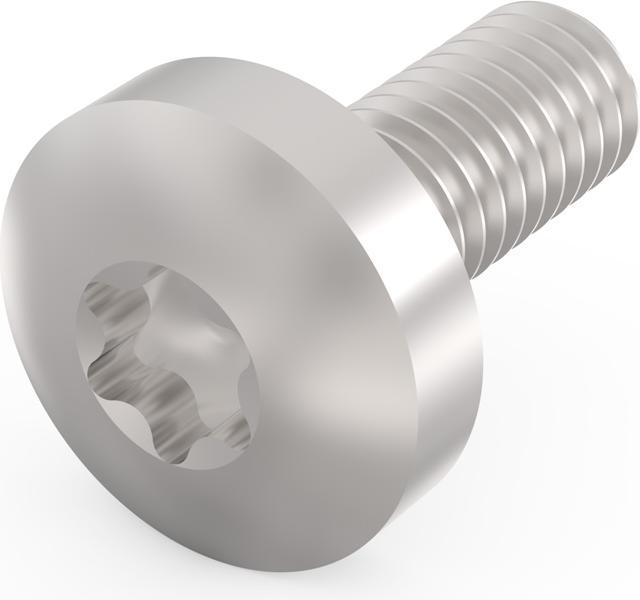 Produktbild Schroff Linsenkopfschraube mit Torx - TORX-LINSKOSCHR M4X10 100ST