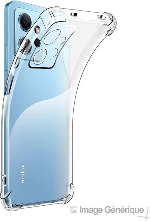 Actual product image Générique Silicone Case For Xiaomi Redmi Note 12 5G (0.5mm, Clear)