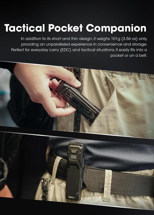 Immagine prodotto Nitecore EDC23 (10.28 cm, 2500 lm)