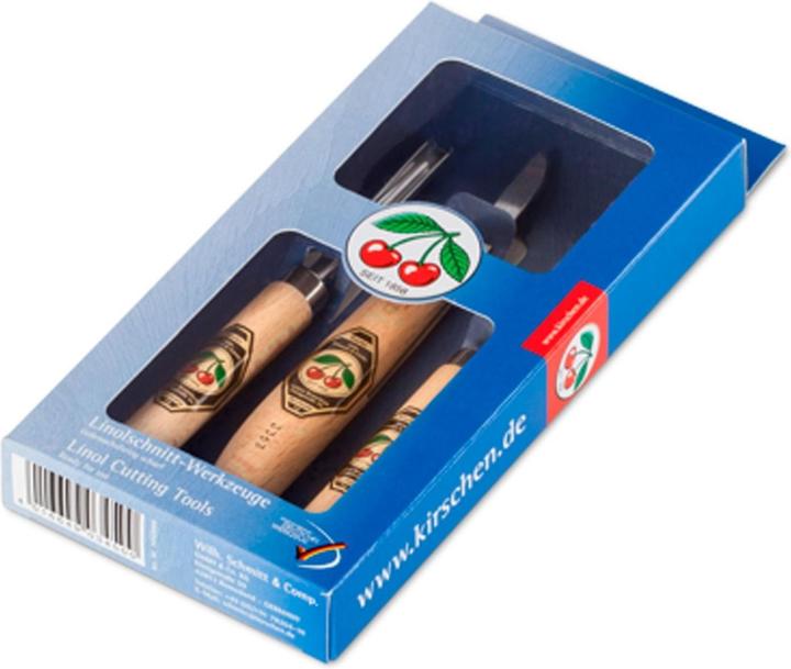 Produktbild Kirschen Linolschnittsatz (46 mm)